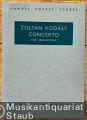 Concerto for Orchestra (= Hawkes Pocket Scores, No. 703) [Studienpartitur].