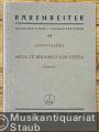 Missa Sti Bernardi von Offida. "Heiligmesse" (= Bärenreiter Taschenpartituren 93).