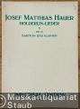Hölderlin-Lieder II, Op. 23 (= Universal-Edition, No. 9444). Bariton und Klavier.
