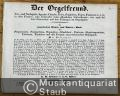 Der Orgelfreund. Vor- und Nachspiele, figurirte Choräle, Trio's, Fughetten, Fugen, Fantasien u. s. w. in allen Formen, zum Gebrauche beim öffentlichen Gottesdienste, wie auch bei dem Unterrichte und den Uebungen im Orgelspiele. Ein practisches Hand- und Muster-Buch. V. Band in 6 Heften.