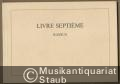 Sonstiges &raquo; Faksimiles - Livre septieme, dat is een boeck van de zangh-kunst, uyt verscheyden verschen by een vergaert, om met 4 stemmen te zingen. [4 Stimmenhefte für 2 bis 5 Stimmen:] Superius, Contratenor, Tenor, Bassus].