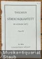 Streichquartett in einem Satz, Opus 84 (= Collection Litolff, Nr. 5224a).