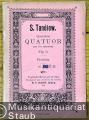 Quatrieme Quatuor (en La mineur) pour deux Violons, Alto et Violoncelle, Op. 11. Partition.