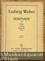 Serenade für Flöte, Violine, Bratsche (Viola). Partitur.