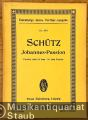 Johannes-Passion / Passion selon St. Jean / St. John Passion (= Eulenburgs kleine Partitur-Ausgabe, No. 979).