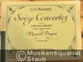 Seize Concertos pour Grand Orgue arranges, doigtes, annotes par Marcel Dupre, Volume III.