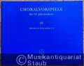 Choralvorspiele des 19. Jahrhunderts, III: Alphabetische Liederanfänge F-L (73-105) (= Bärenreiter-Ausgabe 8433) [Orgel].