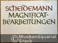 Magnificat-Bearbeitungen (= [Scheidemann Orgelwerke, Band 2]. Bärenreiter-Ausgabe 5480) [Orgel].