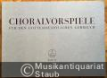 Choralvorspiele für den gottesdienstlichen Gebrauch, Band IV (= Bärenreiter-Ausgabe 5484).