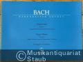 Orgelchoräle der Neumeister-Sammlung / Organ Chorales from the Neumeister Collection (= Johann Sebastian Bach. Orgelwerke / Organ Works, Band / Volume 9. Bärenreiter 5181). Erstausgabe / First Edition.