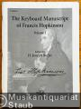 The Keyboard Manuscript of Francis Hopkinson, Volume I.