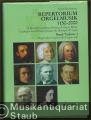 Repertorium Orgelmusik. Komponisten - Werke - Editionen. 1150 - 2000. 57 Länder. Eine Auswahl, Band I: Orgel solo / Organ solo / Orgue seul (= ED 9432).