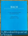J. S. Bach zugeschriebene Werke für Tasteninstrumente / Keyboard Works attributed to J. S. Bach (= Bärenreiter Urtext, BA 5249).