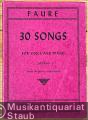 30 Songs for Voice and Piano (Medium).