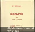 Sonate pour Piano et Hautbois, Op. 58 (Oeuvre posthume).