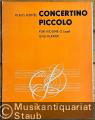 Concertino piccolo für Violine (1. Lage) und Klavier (= Collection Litolff Nr. 5393).