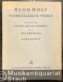 Penthesilea. Symphonische Dichtung für großes Orchester (1883) (= Hugo Wolf. Nachgelassene Werke, hrsg. v. Robert Haas u. Helmut Schultz. Dritte Folge: Instrumentalwerke, Teil 2). Studienpartitur.