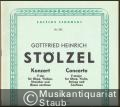 Konzert F-Dur für Oboe, Violine, Streicher und Basso continuo (= Edition Sikorski, Nr. 592).