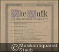 Konzert für Oboe und Orchester (= Alte Musik für verschiedene Instrumente, Leuckartiana, Fortsetzung, Nr. 39). Partitur. Urtext - Erstdruck.
