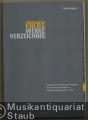 Johann Ludwig Krebs Werkeverzeichnis (Krebs-WV). Thematisch-systematisches Verzeichnis der musikalischen Werke von Johann Ludwig Krebs (1713 - 1780).