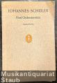 Fünf Orchestersätze (= Edition Schott 4594). Studien-Partitur.