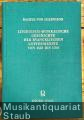 Liturgisch-musikalische Geschichte der evangelischen Gottesdienste von 1523 bis 1700.