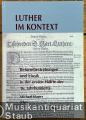 Reformbestrebungen und Musik in der ersten Hälfte des 16. Jahrhunderts (= Studien und Materialien zur Musikwissenschaft, Band 95. Luther im Kontext).