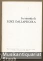 In ricordo di Luigi Dallapiccola.