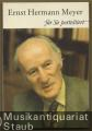Ernst Hermann Meyer. Für Sie porträtiert von Konrad Niemann.