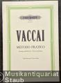 Metodo pratico di canto italiano / [Praktische Schule des italienischen Gesanges] (= Edition Peters, Nr. 2073c). Ausgabe für tiefe Stimme.