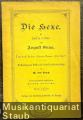 Die Hexe. Oper in 3 Akten von August Enna. Text nach Arthur Fitgers Drama "Die Hexe". Mit Genehmigung des Verfassers nach der dänischen Bearbeitung übersetzt von M. von Borch [Textbuch].