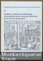 Struktur, Funktion und Bedeutung des deutschen protestantischen Kantorats im 16. bis 18. Jahrhundert. Bericht über das Wissenschaftliche Kolloquium am 2. November 1991 in Magdeburg (= Magdeburger Musikwissenschaftliche Konferenzen III).