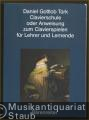 Clavierschule oder Anweisung zum Clavierspielen für Lehrer und Lernende.