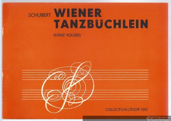  - Wiener Tanzbüchlein. Leichte Tänze und Stücke für Klavier zu 2 Händen (= Collection Litolff 5015).