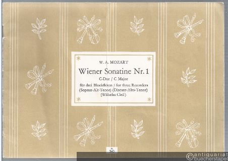  - Wiener Sonatine Nr. 1 C-Dur / C Major für drei Blockflöten / for three Recorders (Sopran-Alt-Tenor).
