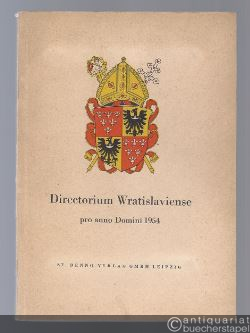  - Directorium Wratislaviense pro anno Domini 1954.