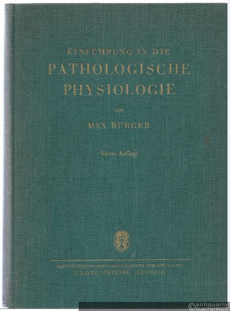  - Einführung in die Pathologische Physiologie.