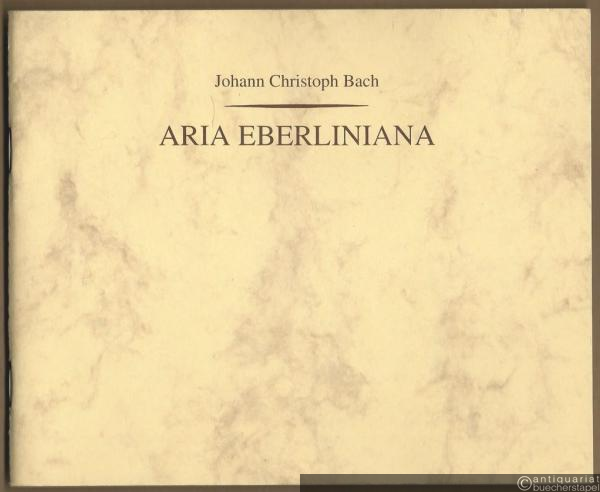  - Aria Eberliniana pro dormente camillo variata (1690).