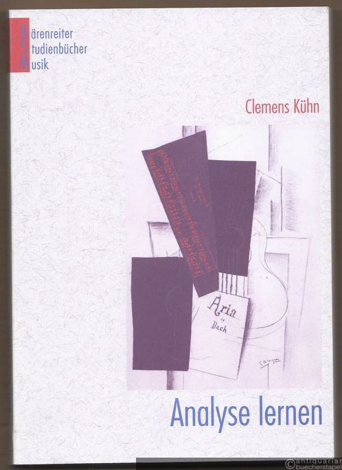 - Analyse lernen (= Bärenreiter Studienbücher Musik, Bd. 4).  - Analyse lernen (= Bärenreiter Studienbücher Musik, Bd. 4).