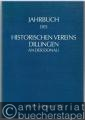 Jahrbuch des Historischen Vereins Dillingen an der Donau (LXXXV. Jahrgang 1983).