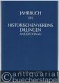 Jahrbuch des Historischen Vereins Dillingen an der Donau (XCI. Jahrgang 1989).