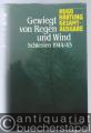 Gewiegt von Regen und Wind. Roman / Schlesien 1944/45 (= Hugo Hartung Gesamtausgabe in 8 Bänden, Band 2).