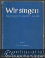 Lieder der Gegenwart I (= Wir singen. Chorbuch für gleiche Stimmen (Frauen-, Mädchen- oder Knabenstimmen, Band 5).