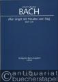 Man singet mit Freuden vom Sieg D-Dur BWV 149. Kantate zum Michaelistag (= Stuttgarter Bach-Ausgaben. Carus 31.149). Urtext, Partitur.