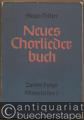 Neues Chorliederbuch Opus 16. Zweite Folge: Minnelieder I für gemiscten a-cappella Chor zu Worten von Heinz Grunow (= Bärenreiter-Ausgabe 1057).