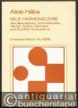 Neue Harmonielehre des diatonischen, chromatischen Viertel-, Drittel-, Sechstel- und Zwölftel-Tonsystems (= Universal-Edition No. 8769). Neue Harmonielehre des diatonischen, chromatischen Viertel-, Drittel-, Sechstel- und Zwölftel-Tonsystems (= Universal-Edition No. 8769).