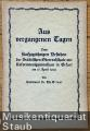Aus vergangenen Tagen. Zum fünfzigjährigen Bestehen der Städtischen Oberrealschule mit Reformrealgymnasium in Erfurt am 17. April 1929. Aus vergangenen Tagen. Zum fünfzigjährigen Bestehen der Städtischen Oberrealschule mit Reformrealgymnasium in Erfurt am 17. April 1929.