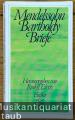 Mendelssohn Bartholdy. Briefe (= Fischer Taschenbuch 2142). Mendelssohn Bartholdy. Briefe (= Fischer Taschenbuch 2142).
