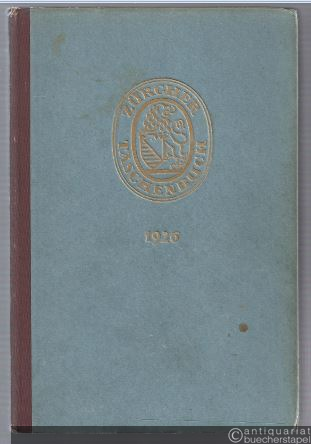  - Zürcher Taschenbuch auf das Jahr 1926. Neue Folge: Sechsundvierzigster Jahrgang.