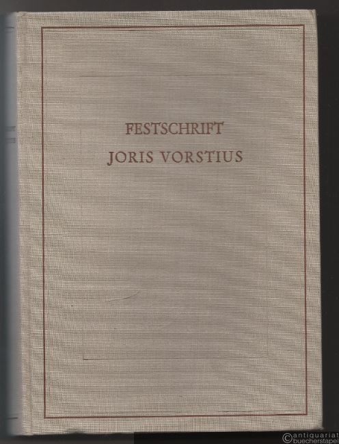  - Bibliothek - Bibliothekar - Bibliothekswissenschaft. Festschrift Joris Vorstius zum 60. Geburtstag dargebracht.